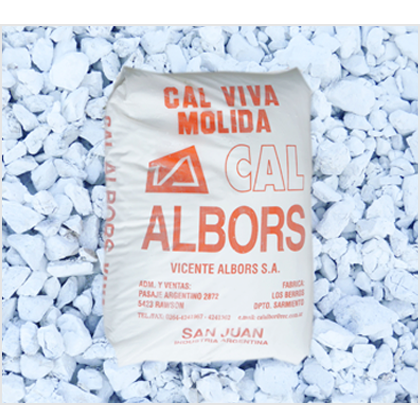 Cal viva molida